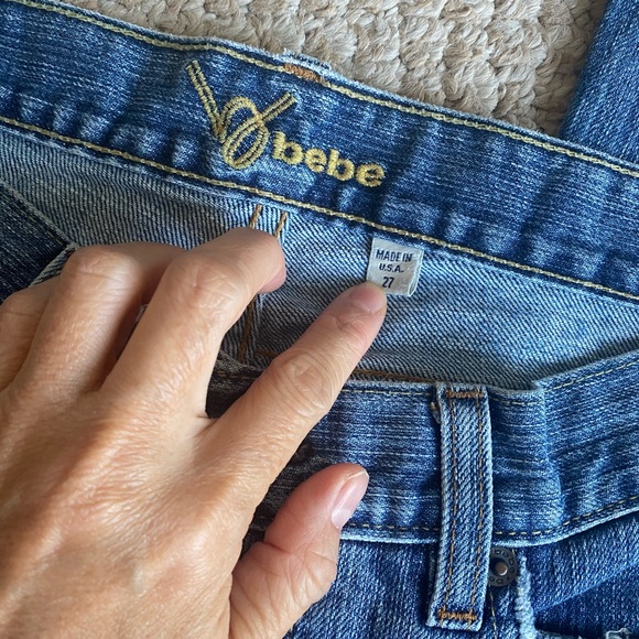 🎈SALE🔴$37✂️✨Bebe jeans - Picture 3 of 5